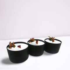 3 lü  Set  Teneke  Mum ( Lavanta Kokulu)