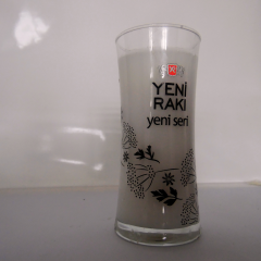 Özel Rakı Bardağı İçinde Jel mum