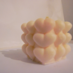 3 Adet Kalpli  Bubble Mum  Kokulu Candle Soya Wax Vegan Mum