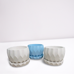 3 Lü saksı set
