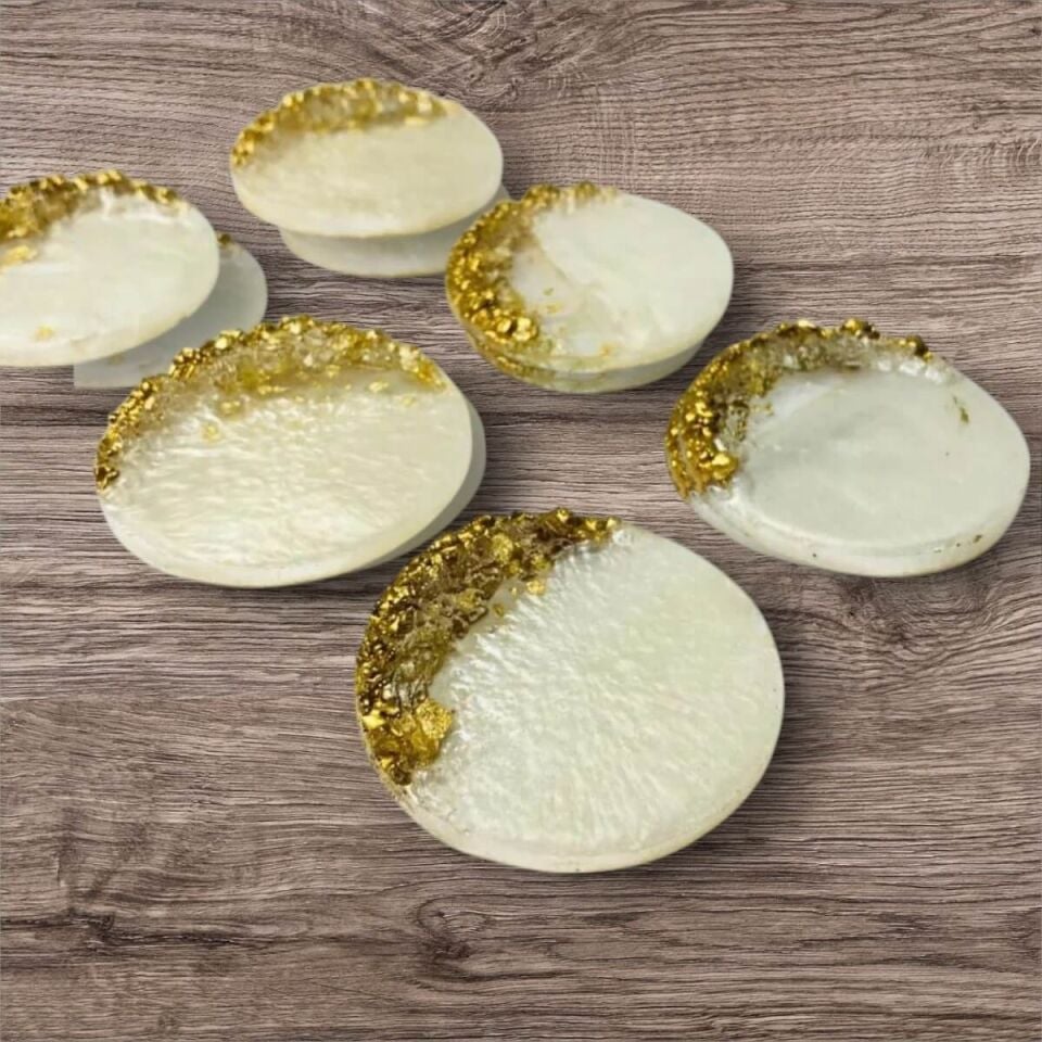 Epoksi  Gold magnet Yuvarlak 50 Li set