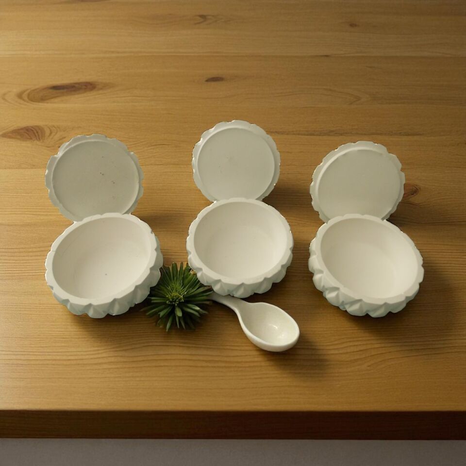 Mini kapaklı Çerezlik.Takı Kutusu  3lü set